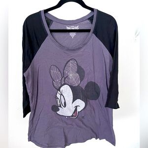 TORRID HALLOWEEN MINNIE baseball T